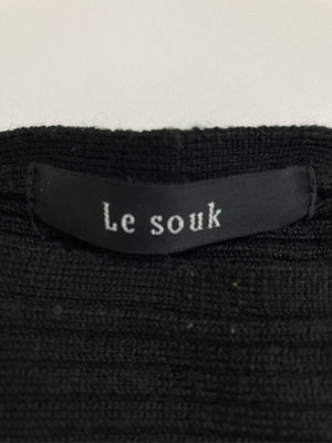 Le souk/ニット/セーター/トップス/ブラック/F
