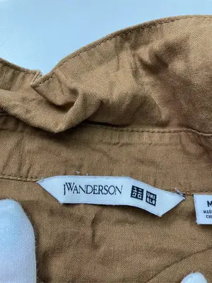 UNIQLO JW Anderson/ユニクロジェイダブリューアンダーソン/シャツ/ブラウス/トップス/ブラウン/M