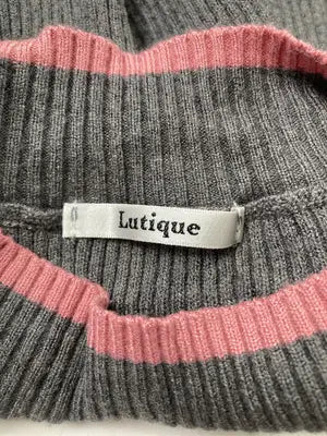 Lutique/ルティーク/ニット/セーター/トップス/グレー/M