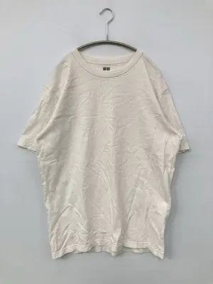 UNIQLO/ユニクロ/Tシャツ/カットソー/トップス/ホワイト/L
