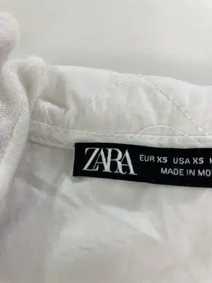 ZARA/ザラ/シャツ/ブラウス/トップス/ホワイト/USA XS