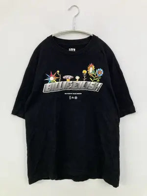 UNIQLO/ユニクロ/Tシャツ/カットソー/トップス/ブラック/L