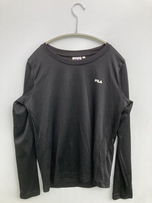 FILA/フィラ/Tシャツ/カットソー/トップス/ブラック/L