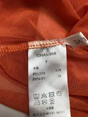 INOLVE/Tシャツ/カットソー/トップス/オレンジ/F