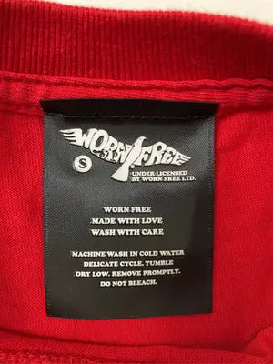 WORN FREE/Tシャツ/カットソー/トップス/レッド/S