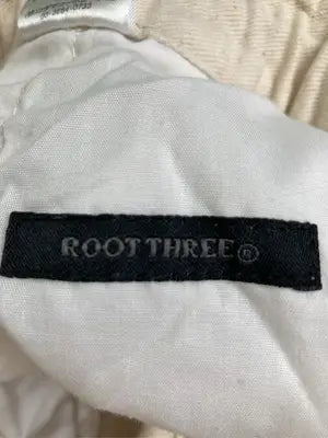ROOT THREE/スラックス/パンツ/アイボリー/S