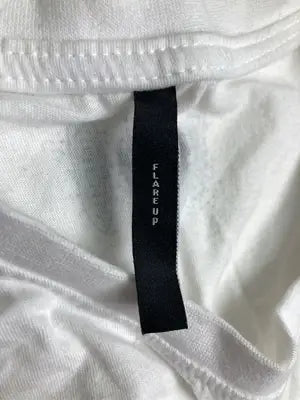 FLARE UP/Tシャツ/カットソー/トップス/ホワイト/ONE