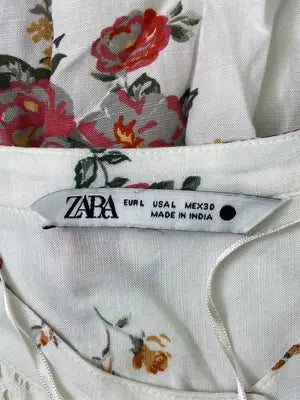ZARA/ザラ/シャツ/ブラウス/トップス/ホワイト/USA L