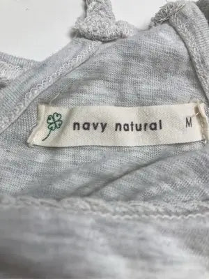navy natural/ネイビーナチュラル/タンクトップ/トップス/グレー/M