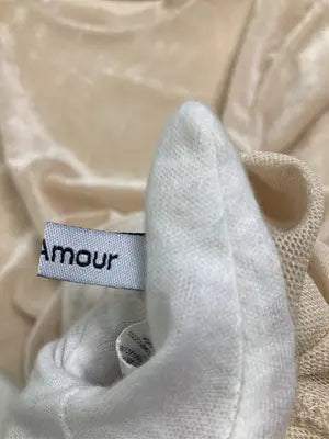 Deux Amour/ドゥアムール/Tシャツ/カットソー/トップス/ベージュ/M~L