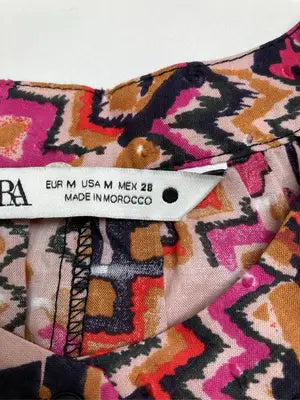 ZARA/ザラ/ワンピース/ワンピース/ドレス/レッド/EUR M