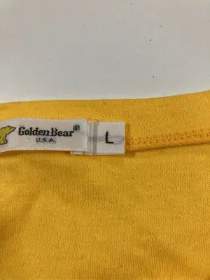 Golden Bear/ゴールデンベア/Tシャツ/カットソー/トップス/イエロー/L