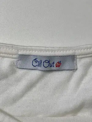Cill Out/Tシャツ/カットソー/トップス/ホワイト/M