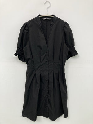 ZARA/ザラ/シャツワンピース/ワンピース/ドレス/ブラック/XS