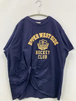 earth/アース/Tシャツ/カットソー/トップス/ブルー/F