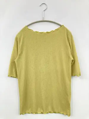 LOWRYS FARM/ローリーズファーム/Tシャツ/カットソー/トップス/イエロー/F