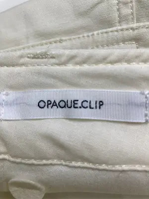 OPAQUE.CLIP/オペークドットクリップ/その他パンツ/パンツ/アイボリー/38/M