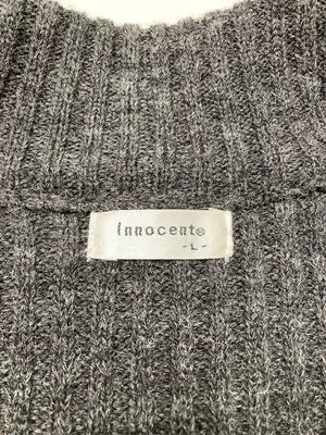 Innocent/ニット/セーター/トップス/グレー/L