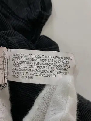 ZARA/ザラ/Tシャツ/カットソー/トップス/ブラック/USA S