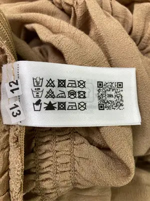 ZARA/ザラ/シャツ/ブラウス/トップス/ベージュ/USA L