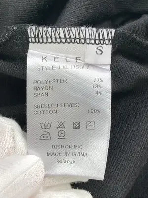 KELEN/Tシャツ/カットソー/トップス/ブラック/S