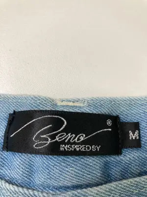 Beno/ビーノ/デニムパンツ/パンツ/スカイブルー/M