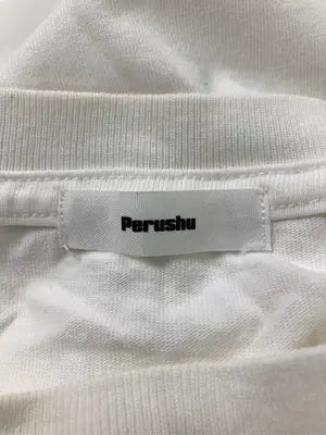 Perushu/ペルーシュ/Tシャツ/カットソー/トップス/ホワイト