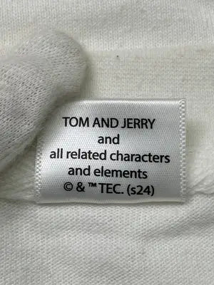 TOM and JERRY/トムアンドジェリー/Tシャツ/カットソー/トップス/ホワイト/L
