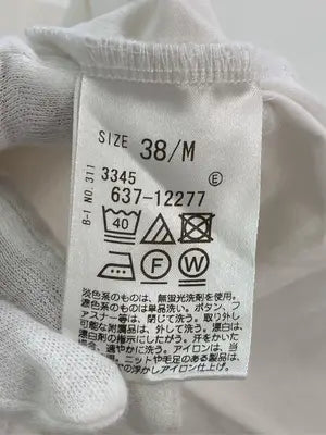 OPAQUE.CLIP/オペークドットクリップ/Tシャツ/カットソー/トップス/ホワイト/38/M