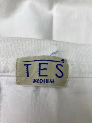 TES/テス/Tシャツ/カットソー/トップス/ホワイト/M