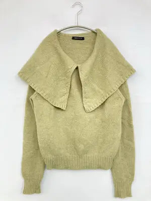 INDEFEIR/ニット/セーター/トップス/イエロー/EUR M/USA M/MEX 28