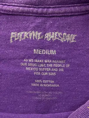FUCKING AWESOME/ファッキングオーサム/Tシャツ/カットソー/トップス/パープル/M