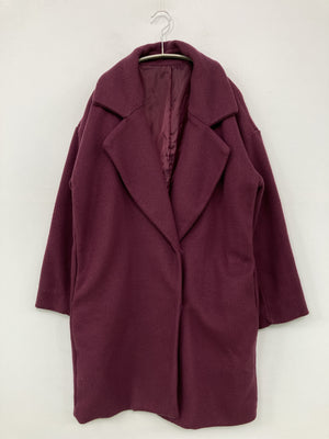 チェスターコート/ジャケット/アウター/レッド/M