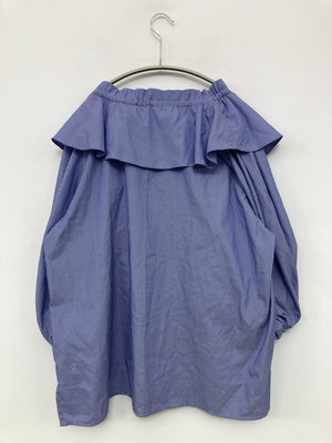 シャツ/ブラウス/トップス/ブルー/M