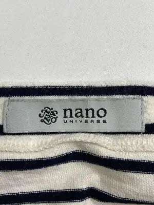 nano UNIVERSE/ナノユニバース/Tシャツ/カットソー/トップス/アイボリー/F