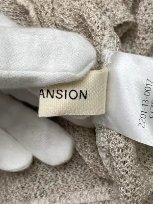 UNE MANSION/ウメマンション/Tシャツ/カットソー/トップス/ベージュ/F