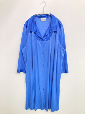 Vanity Fair/シャツワンピース/ワンピース/ドレス/ブルー/XL