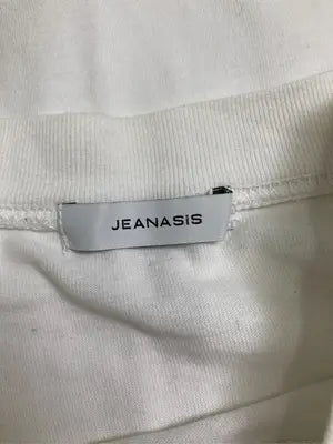 JEANASIS/ジーナシス/Tシャツ/カットソー/トップス/ホワイト/F