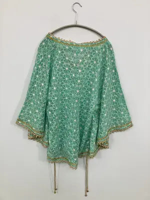 SHEINAR/Tシャツ/カットソー/トップス/グリーン/M
