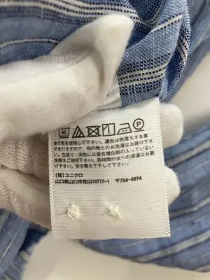 UNIQLO/ユニクロ/シャツ/ブラウス/トップス/ブルー/L