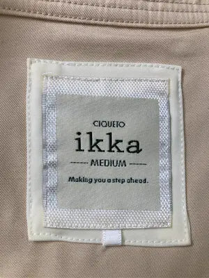 ikka/イッカ/トレンチコート/ジャケット/アウター/ベージュ/M