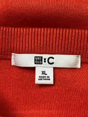 UNIQLO:C/ユニクロシー/ニット/セーター/トップス/オレンジ/XL