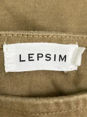 LEPSIM/レプシィム/Tシャツ/カットソー/トップス/ブラウン/F