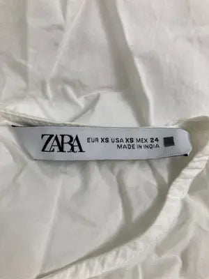 ZARA/ザラ/シャツ/ブラウス/トップス/ホワイト/EUR XS