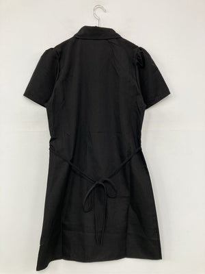 シャツワンピース/ワンピース/ドレス/ブラック/F