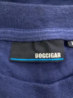 DogCigar/Tシャツ/カットソー/トップス/ネイビー/L