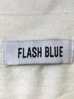 FLASH BLUE/フラッシュブルー/Tシャツ/カットソー/トップス/アイボリー/L