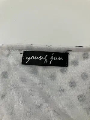 young jun/チュニック/ワンピース/ドレス/ホワイト/M-L