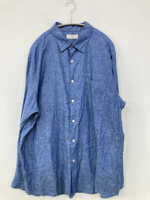 UNIQLO/ユニクロ/シャツ/ブラウス/トップス/ブルー/XXL