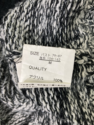 ニット/セーター/トップス/グレー/M